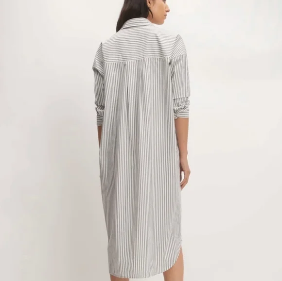 Everlane Midi Cotton Shirt Dress - Picture 3 of 6